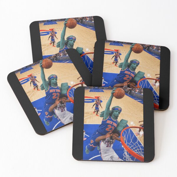 Item preview, Mitchell Robinson Slam Dunk Iconic on Joel-Embiid 2026 Essential . designed and sold by Anime-Clothes1.