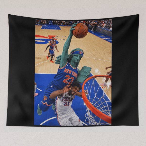 Item preview, Mitchell Robinson Slam Dunk Iconic on Joel-Embiid 2026 Essential . designed and sold by Anime-Clothes1.