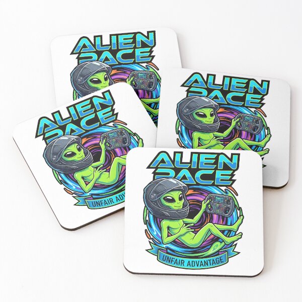 Item preview, Funny Alien Pace Simracing High-Tech Wheel designed and sold by EKHOAISTORE.