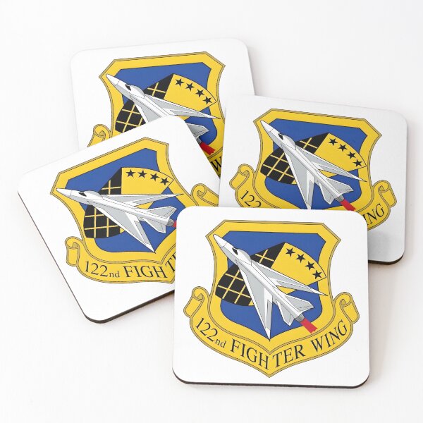 Item preview, 122nd Fighter Wing Shield Emblem designed and sold by CharlieDesings.