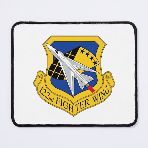 Item preview, 122nd Fighter Wing Shield Emblem designed and sold by CharlieDesings.