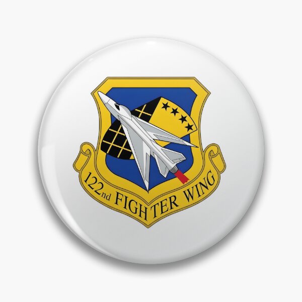 Item preview, 122nd Fighter Wing Shield Emblem designed and sold by CharlieDesings.