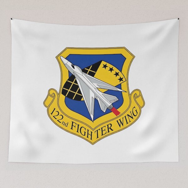 Item preview, 122nd Fighter Wing Shield Emblem designed and sold by CharlieDesings.