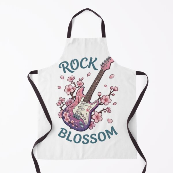 Item preview, An electric guitar surrounded by cherry blossoms designed and sold by Ahmedsyde.