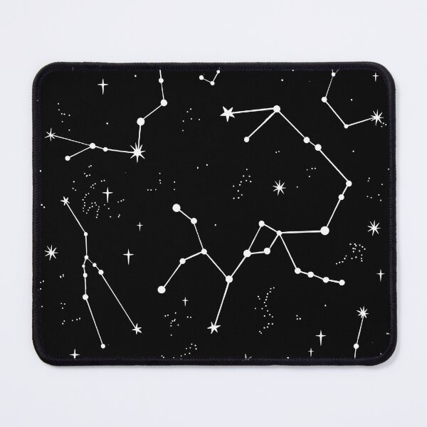 Item preview, Starry Night Sky and Zodiac Constellations Map | Astronomy Research Department designed and sold by Skayana.