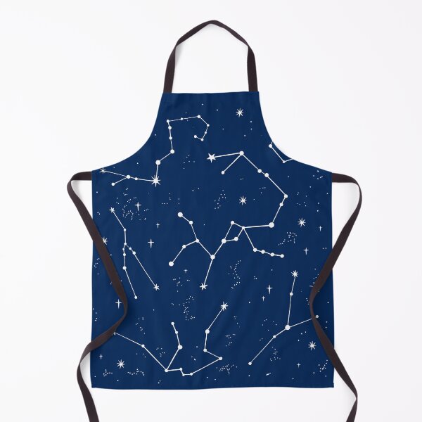 Item preview, Starry Night Sky and Zodiac Constellations Map | Astronomy Research Department designed and sold by Skayana.