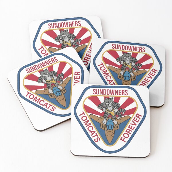 Item preview, VF-111 Sundowners Tomcats Forever Emblem designed and sold by CharlieDesings.