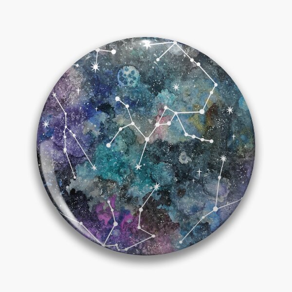 Item preview, GALAXY Space Starry Night | Surreal Neon Cosmic Planet | Celestial Map | Astronomy Research Department designed and sold by Skayana.