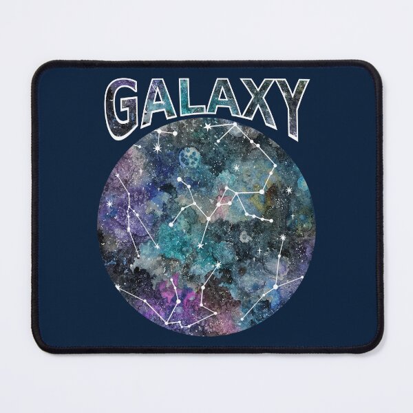 Item preview, GALAXY Space Starry Night | Surreal Neon Cosmic Planet | Celestial Map | Astronomy Research Department designed and sold by Skayana.