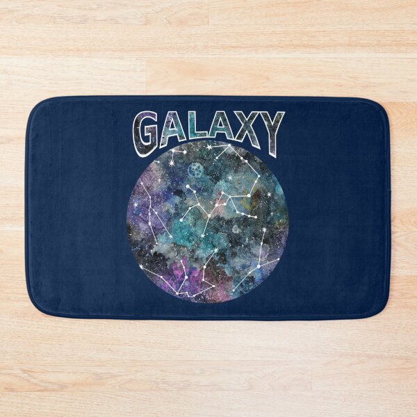 Item preview, GALAXY Space Starry Night | Surreal Neon Cosmic Planet | Celestial Map | Astronomy Research Department designed and sold by Skayana.