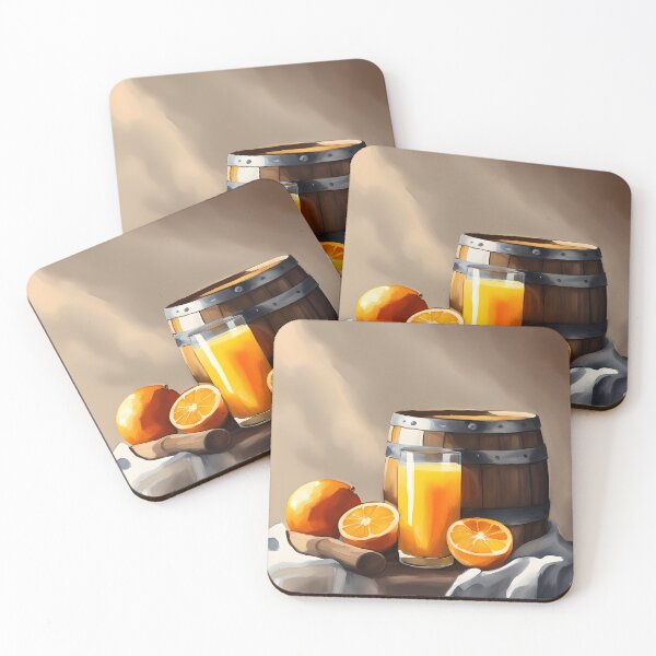 Item preview, Orange Juice and Barrel designed and sold by CalmnessbyChoice.