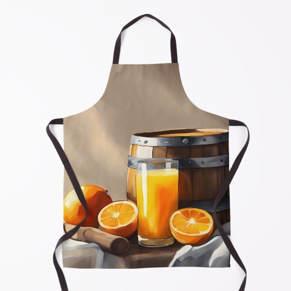 Artikelvorschau, Orangensaft und Fass entworfen und verkauft von CalmnessbyChoice.