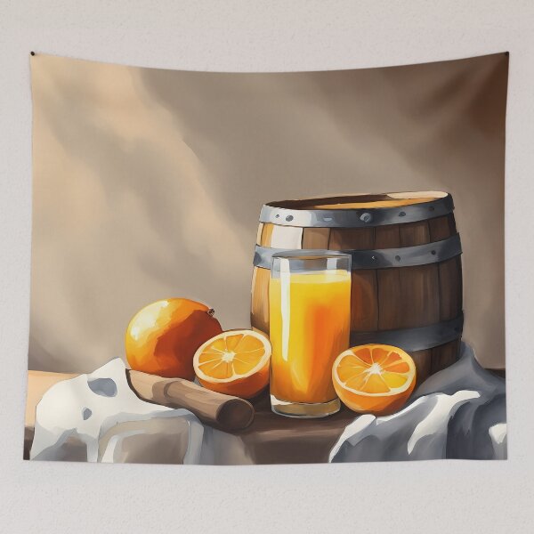Item preview, Orange Juice and Barrel designed and sold by CalmnessbyChoice.