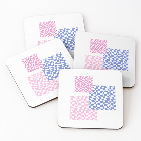Item preview, Trendy Y2K Style Wavy Checkerboard designed and sold by Theselinara.