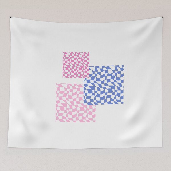 Item preview, Trendy Y2K Style Wavy Checkerboard designed and sold by Theselinara.
