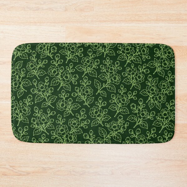 Item preview, Welcome Thailand Cute Travel | Thai Jasmine Floral Ornament Pattern Green Botanical Design designed and sold by Beeform.