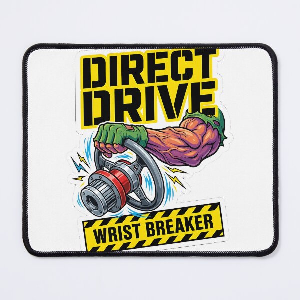 Item preview, Funny Direct Drive Sim Rig Wrist Breaker Handle With Care designed and sold by EKHOAISTORE.