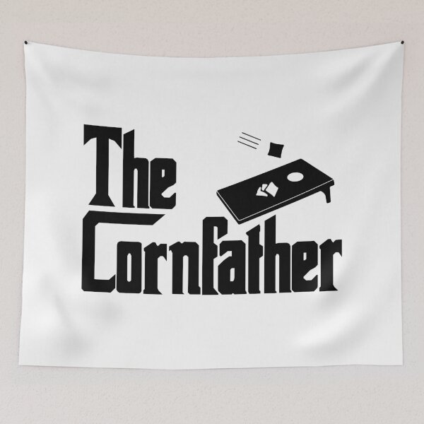 Item preview, The Cornfather Cornhole Player Dad Funny Game designed and sold by Gravelpeak Co..