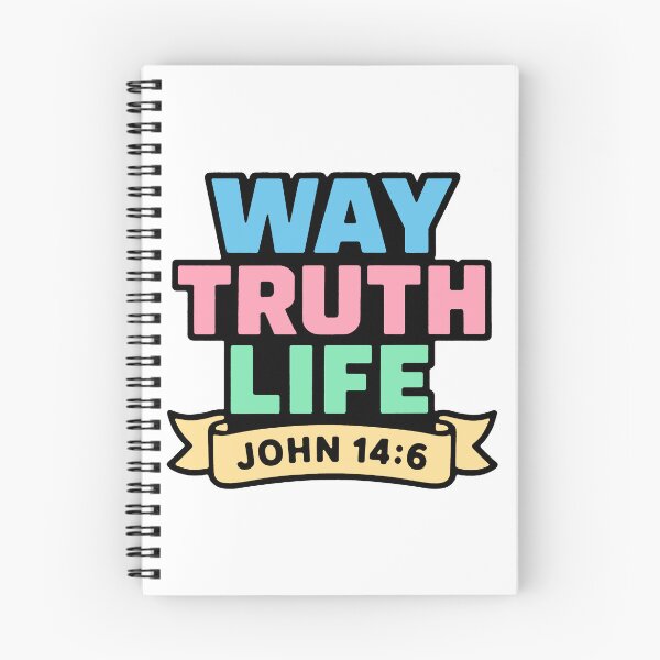 Item preview, John 14:6 Way Truth Life designed and sold by plushism.