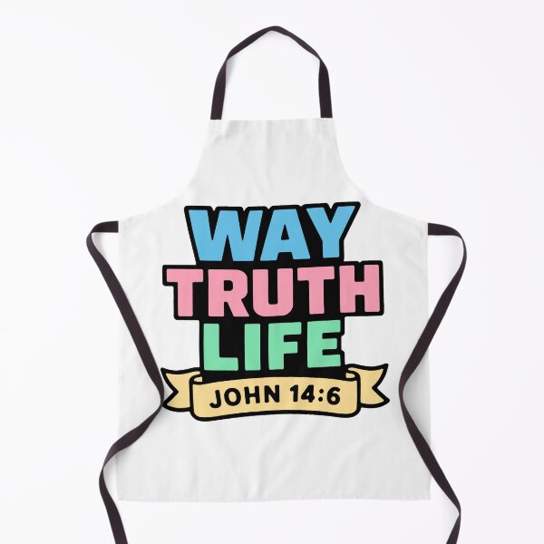 Item preview, John 14:6 Way Truth Life designed and sold by plushism.