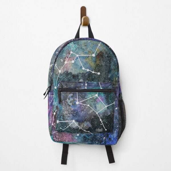 Item preview, Zodiac Constellations | Watercolor Starry Night | Galaxy Nebula | Astronomy Research Department designed and sold by Skayana.