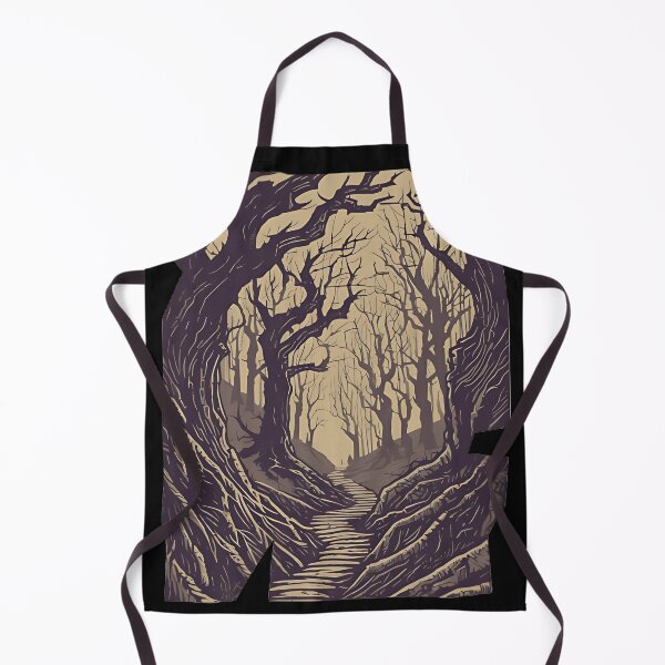 Item preview, Dark Norse Forest Spooky Haunted Woods Landscape designed and sold by DarkOriginArts.
