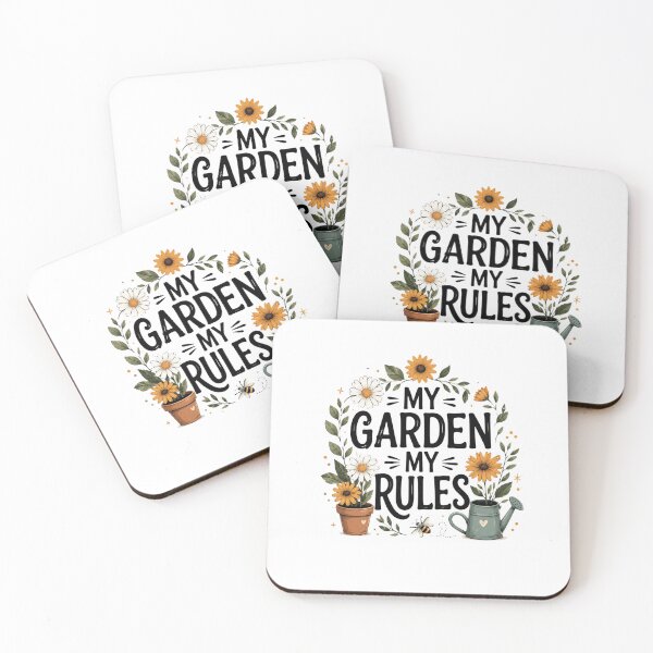 Item preview, My Garden My Rules Floral Gardening Lover Cottagecore Flower Garden Design designed and sold by bilal sibgui.