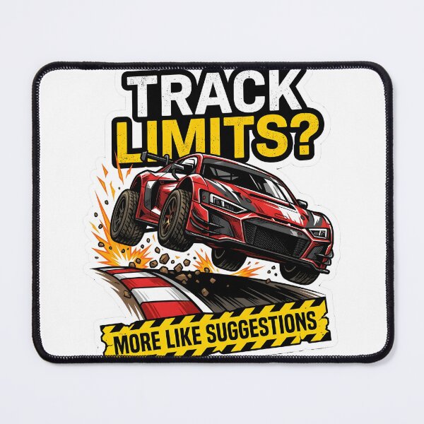 Item preview, Funny Simracing Track Limits Are Just Suggestions designed and sold by EKHOAISTORE.