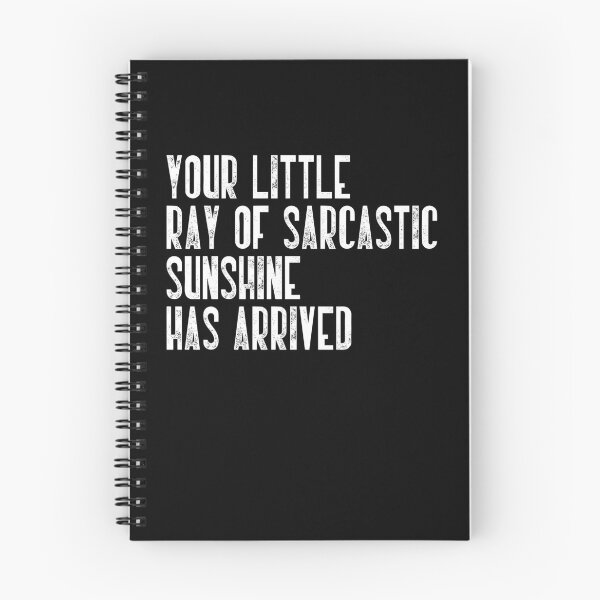 Item preview, Your Little Ray Of Sarcastic Sunshine Has Arrived Funny Sarcasm Humor Quote designed and sold by RetroMini2026.