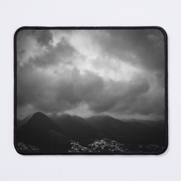 Item preview, grey cloudy mountains designed and sold by Perggals© - Stacey Turner.