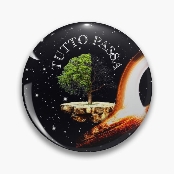 Item preview, ''TUTTO PASSA'' space surrealism Tree art. designed and sold by FahdSpaceArt.