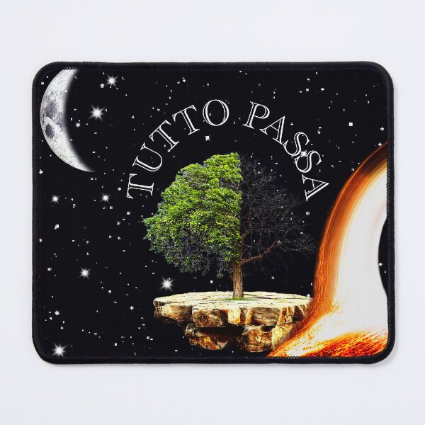 Item preview, ''TUTTO PASSA'' space surrealism Tree art. designed and sold by FahdSpaceArt.