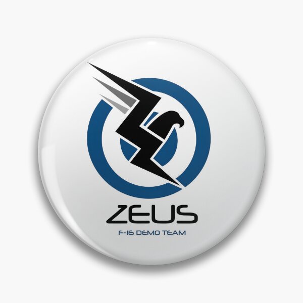 Item preview, Official Logo of the Hellenic Air Force F-16 Demo Team "Zeus" designed and sold by CharlieDesings.