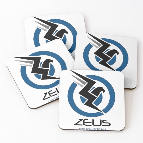 Item preview, Official Logo of the Hellenic Air Force F-16 Demo Team "Zeus" designed and sold by CharlieDesings.