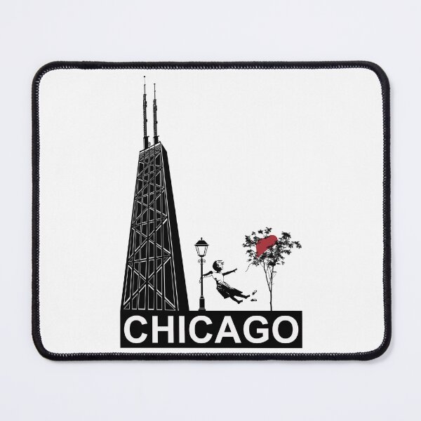 Item preview, Chicago Windy City- Girl Without Balloon designed and sold by Phat Dog Designs .