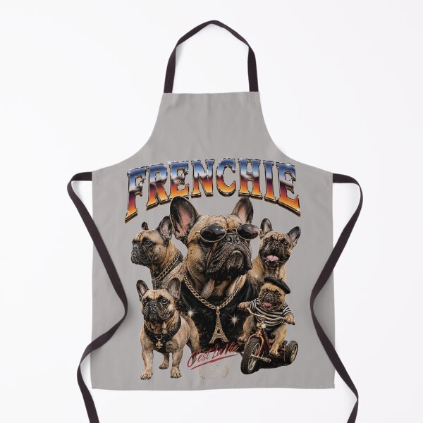 Item preview, Vintage 90s French Bulldog Bootleg Rap T-Shirt - Retro Frenchie Graphic Tee - Funny Dog Lover Gift Shirt - Oversized Streetwear Aesthetic designed and sold by SarcasmOnCotton.