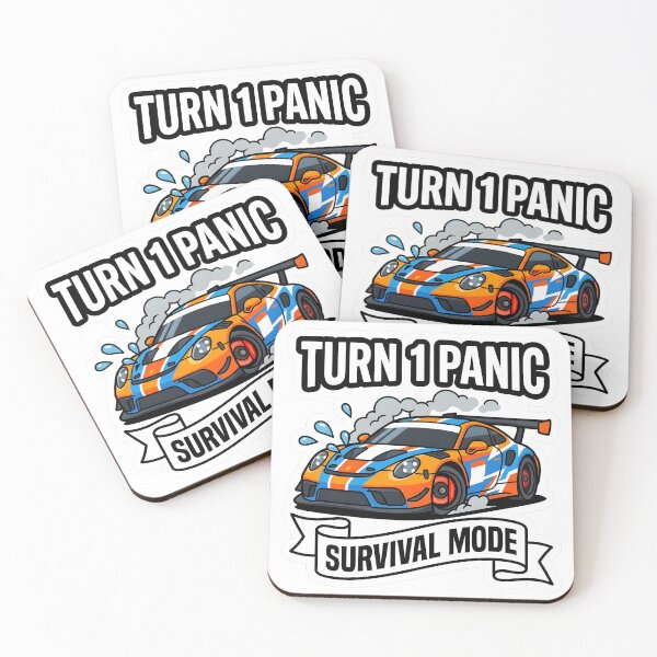 Item preview, Aggressive Simracing Turn 1 Panic Monza Crash Survival Mode designed and sold by EKHOAISTORE.