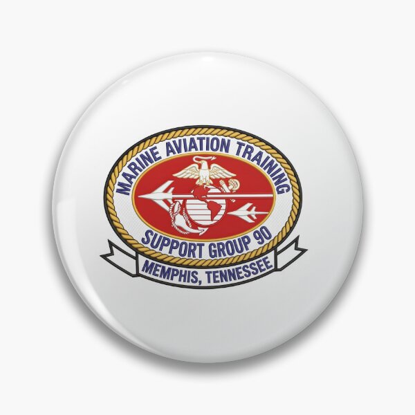 Item preview, Official Patch of the Marine Aviation Training Support Group 90 (MATSG-90) designed and sold by CharlieDesings.