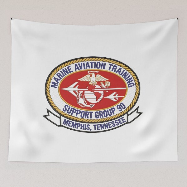 Item preview, Official Patch of the Marine Aviation Training Support Group 90 (MATSG-90) designed and sold by CharlieDesings.