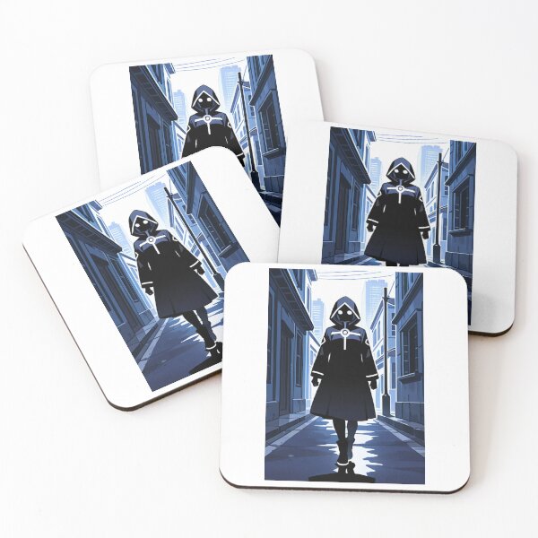 Item preview, Art - Character Mysterious Urban Anime Style Variant 2 designed and sold by AnimeShin.