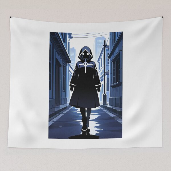 Item preview, Art - Character Mysterious Urban Anime Style Variant 2 designed and sold by AnimeShin.