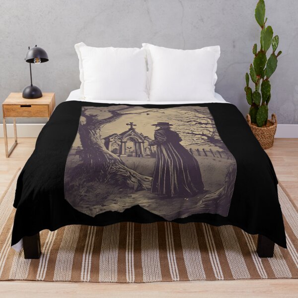 Item preview, Vintage Gothic Vampire Graveyard Full Moon Victorian Horror designed and sold by DarkOriginArts.