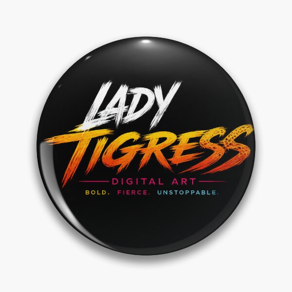 Item preview, lady tigress logo designed and sold by TulafoxLT.
