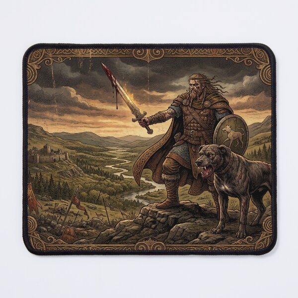Item preview, Cú Chulainn - Irish Mythology Celtic Folkore Ireland History designed and sold by VikingRunes.