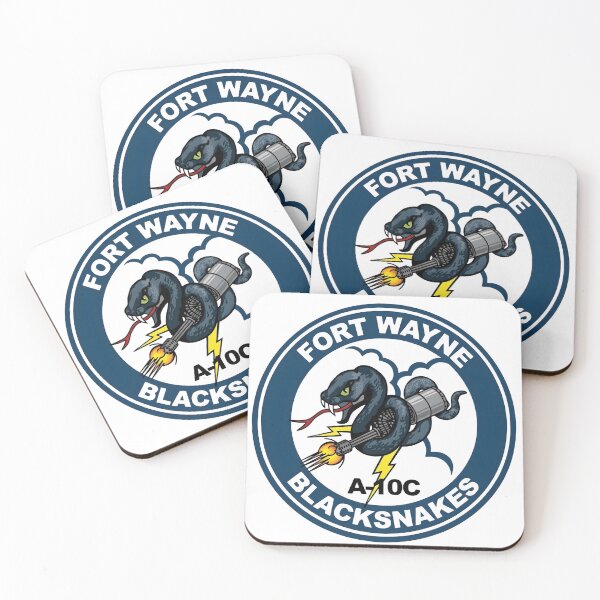 Item preview, Official Patch of the 122nd Fighter Wing "Blacksnakes" (Indiana Air National Guard) designed and sold by CharlieDesings.