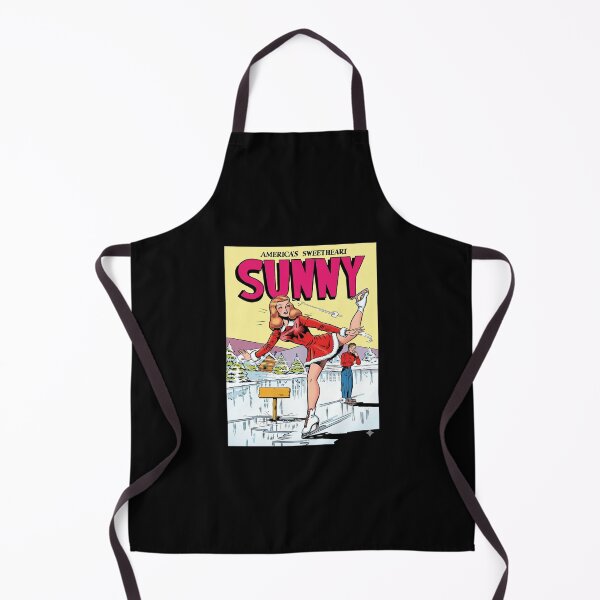 Item preview, Sunny on the Ice – Classic Teenage Romance Comic Illustration designed and sold by Analog Aura .