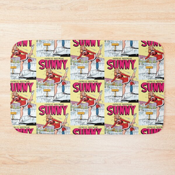 Item preview, Sunny on the Ice – Classic Teenage Romance Comic Illustration designed and sold by Analog Aura .