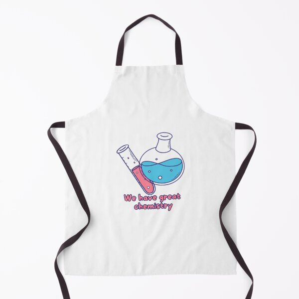 Item preview, We Have Great Chemistry - Cute Kawaii Science Laboratory Pun designed and sold by MelocotonDreams.