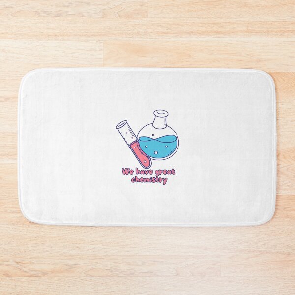 Item preview, We Have Great Chemistry - Cute Kawaii Science Laboratory Pun designed and sold by MelocotonDreams.