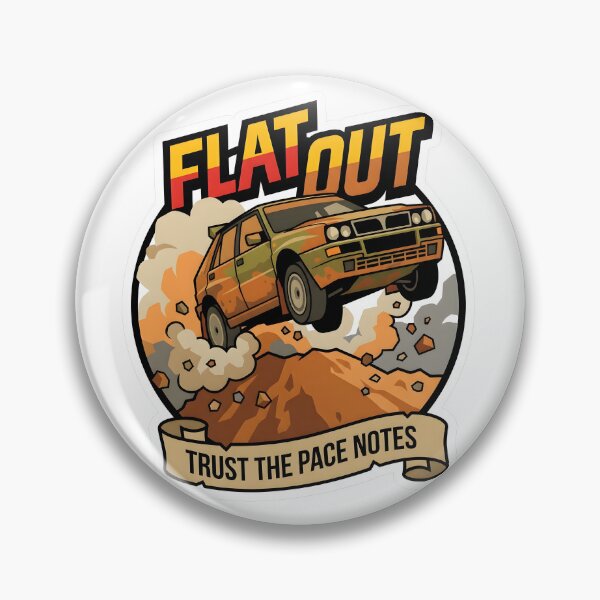 Item preview, Flat Out Trust The Pace Notes Rally Racing designed and sold by EKHOAISTORE.